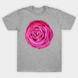 Dark Pink Peony Blossom T-Shirt